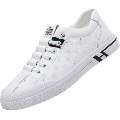 China Cushioning 2023 Autumn Hot Selling Brand British Men's White Casual Shoes Fashion Non Slip Leather Outdoor Men's Canvas Sports Shoes for sale