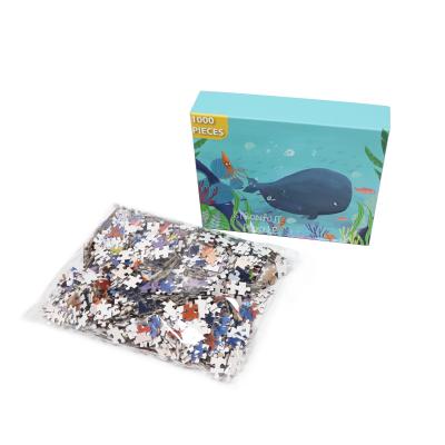 China DIY TOY Jigsaw Puzzle Manufacturers Good Quality 500pcs Qualities Product Wholesale Jigsaw Good 1000 Pieces Jigsaw Puzzle for sale