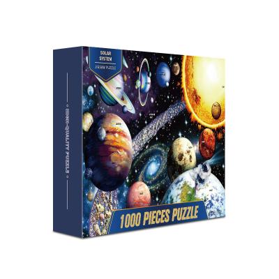 China High quality custom cartoon toy puzzle 1000 pieces educational puzzle for adults for sale