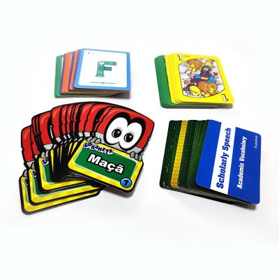 China Green Paper Box Trend Fashion Educational Games For Adult Memory Card Game Card Custom Designs Paper Box Poker for sale