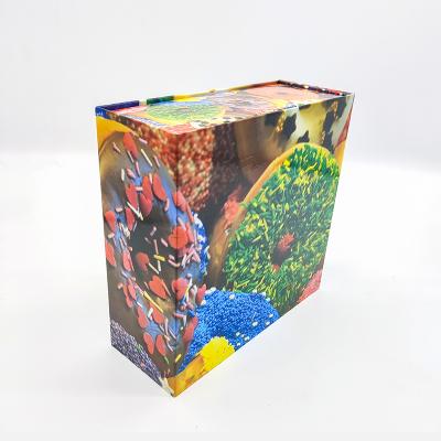 China Cartoon Toy Wholesale Cloth Bag Puzzles 500 1000 Piece 3mm Paper Magnet Box Custom High Quality Puzzle for sale