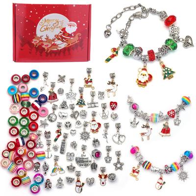 China 2021 Fashionable DIY Kids Jewelry Bracelet Christmas Jewelry Bracelet Gift Box Amazon Jewelry Accessories for sale