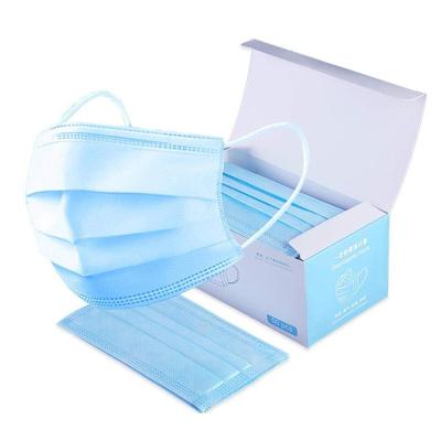 China Low Breathing Resistance Sterile Face Mask Non - Irritating Adjustable Nose Piece for sale