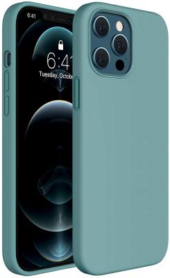 China Premium Liquid Silicone Case for iPhone 12,3 Layer Shockproof Case with Full Body Protection for sale