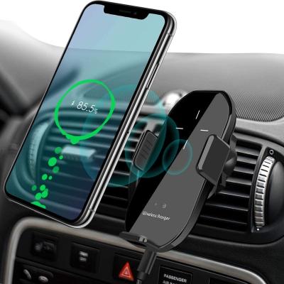 China Wireless Car Charger Mount, 10W/7.5W Fast Charging, Adjustable Gravity Air Vent Phone Holder for Car Compatible with iPh for sale