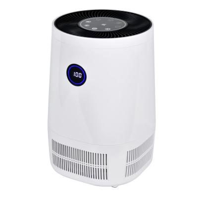 China Portable Air Purifier for Home with H13 True HEPA & Active Carbon Filter, Desktop USB Air Cleaner with Filter Change for sale