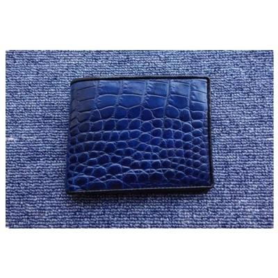 China China Supplier RFID Crocodile Skin Genuine Leather Rfid Blocking Men Wallet for sale