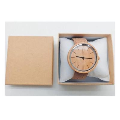 China Wholesale Christmas Nice Gift Unspecified Bamboo Watch With Cork Strap Vegan Products for sale