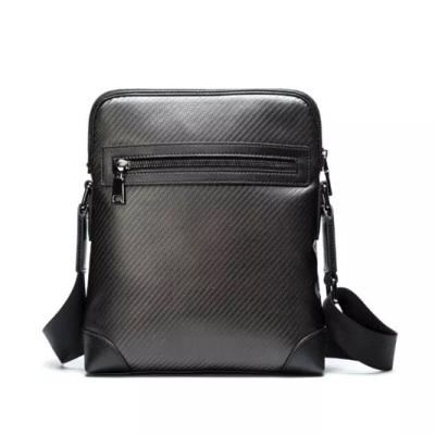 China Luxury Boshiho Korea Carbon Fiber Men's Shoulder Bag Leather Shoulder Bag For Wholesale for sale