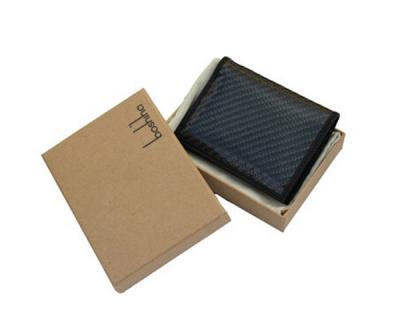 China Minimalist business card organizer Boshiho carbon rfid card holder for sale