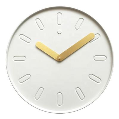 China Europe Round Shape Modern Design Home Decor Minimal Style European Wall Clock for sale