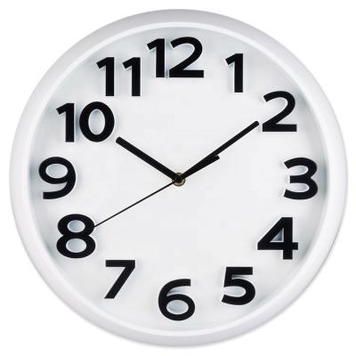 China Simple Home Decoration 3d Numbers Apogee Modern Design Nordic 3d Wall Clock for sale