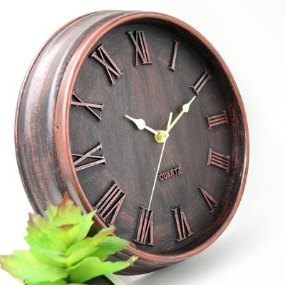 China Antique Style Copper Industrial Wall Clock for sale