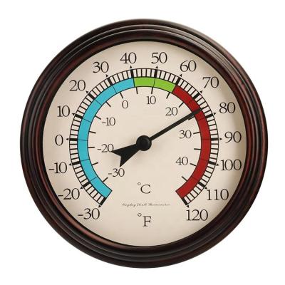 China Outdoor Indoor Outdoor Weather Household Garden Wall Thermometer for sale