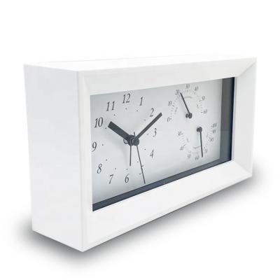 China Alarm Quartz Analog Modern Design Alarm Desk Clock for sale