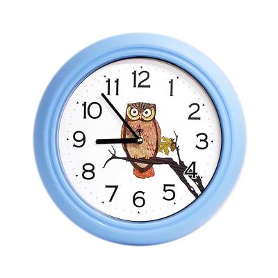 China BRIEF Hot Sale Personalized Handmade Round Cute Owl Clock for sale