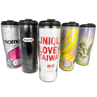 China 2022 Outdoor High Quality Double Wall Vacuum Flask Flip Lid Thermos Double Bottle Wall Tumbler for sale