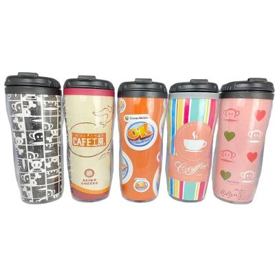 China Outdoor 360ml BPA FREE Curve Shape Personalized DIY Tumbler Promotional Coffee Tumbler for sale