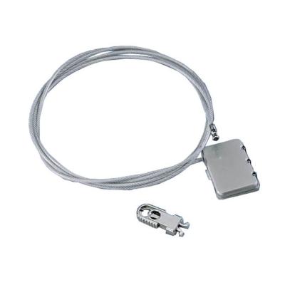 China Zinc Alloy Security Notebook Laptop Number Password Cable Locks for sale