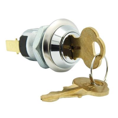 China Big Key Zinc Alloy Lock Normal Switch Lock With 2 Keys for sale