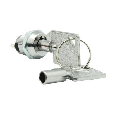 China 12mm NS102 Micro Tubular Main Power Switch Lock for sale