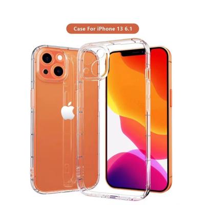 China Free Space Shockproof Soft Clear Warm Transparent Tpu Shell Mobile Phone C For Iphone 13 11 12 pro Max Mini for sale