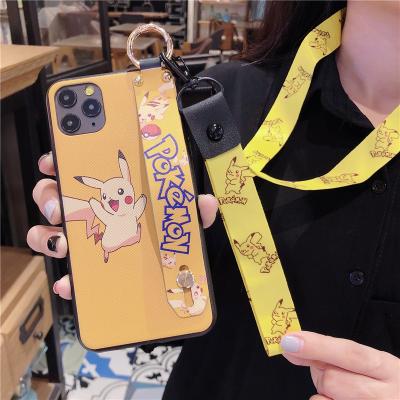 China Wholesale custom fashion wristband lanyard strap tpu phone case for iphone 11 case for sale