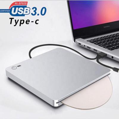 China External USB C Superdrive DVD/CD +/-RW ROM Player Burner Writer Drive DVD CD-ROM Drive External DVD Duplicator Optical Drive for sale