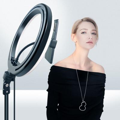 China PC Photography Selfie Light 10inch 26cm LED Ring Light with Tripod Stand Remote Shutter for sale