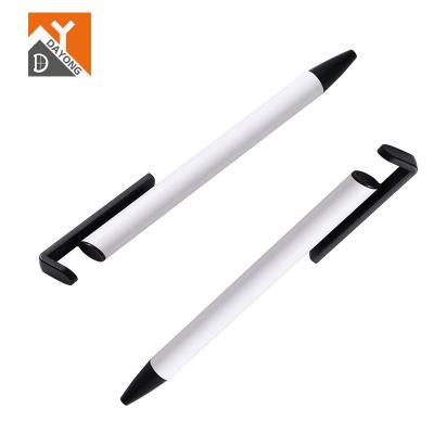 China Eco-friendly Nib Brand Metal Pen Low MOQ Office School Ballpoint Pens Sublimation Pen Blank With Shrink Wrap for sale