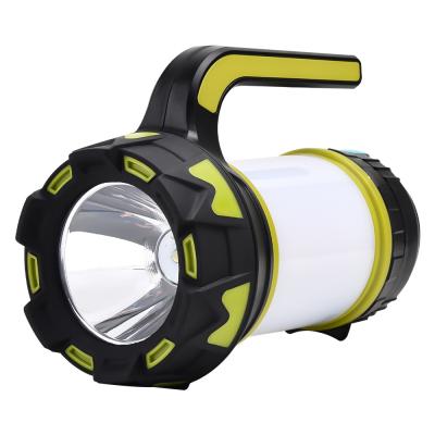 China Outdoor Strong Light Flashlight Rechargeable High-Brightness Led Spotlight Long Range Side Patrol USB Outdoor Portable Spotlight for sale