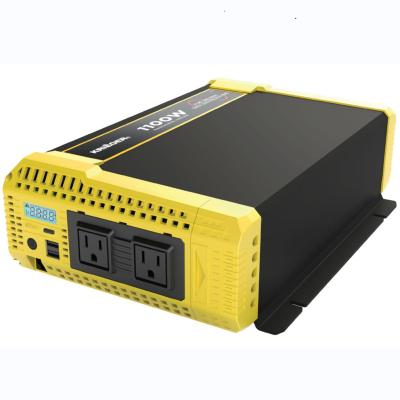 China Off Grid New Design 12V Pure Sine Wave Power Inverter 1100W 1500W 2000W 3000W AC Car Inverters 110V 220V OEM for sale