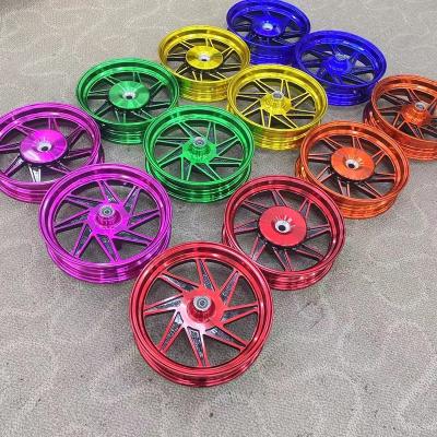 China Aluminum Alloy Motorcycle Wheel Swirl Eight Claw CNC Wheel Hub Aluminum Alloy Motorcycle Wheels for sale