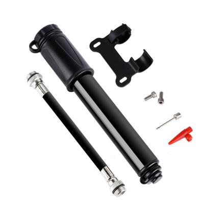 China BIKE Mini Portable Pump Other Bicycle Accessories Mini Hand Portable Mini Bicycle Compressor Black Schrader Valve Smart Bike Pump 30-50 PSI for sale