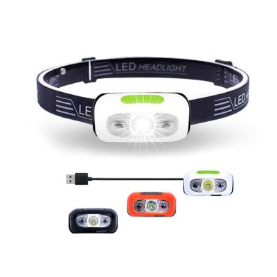 China Camping Portable Ultralight Mini Headlight, Super Bright Rechargeable Headlight, Used for Mountain Adventure for sale