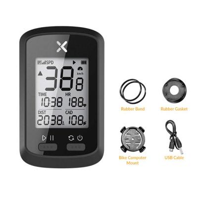 China IPX-7 G+ Wireless Speedometer XOSS Road Bike GPS Bluetooth ANT+ Computer Bicycle Waterproof Cycling Computer for sale