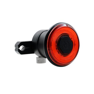 China IP64 Waterproof Bicycle Rear Lights Sensor Light Usb Smart Charge Iamp Bike Rear Light for sale