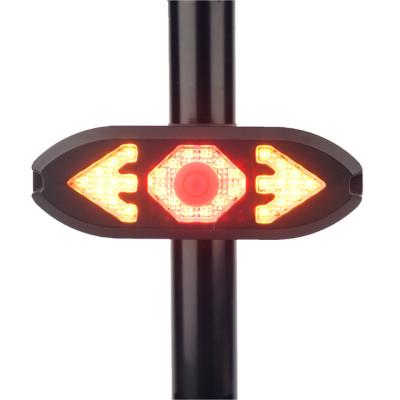 China Night Rising Waterproof Remote Control Direct Cycling Light Bike Rear Turn Signal Light Cycling Rear Light Cycling Tail Light Cycling LED for sale