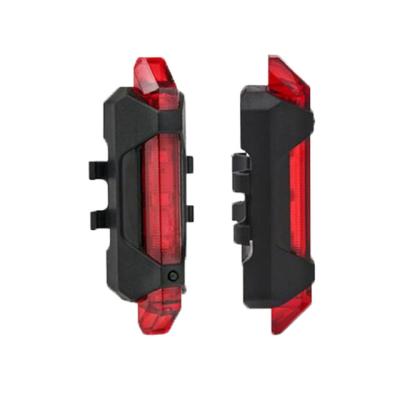 China Wholesale Bicycle Light Rear Color Color Tail Light Rechargeable Cycle Warning Accessories for sale