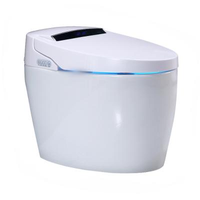 China Wholesale Cheap Double-flow Automatic Household Toilet Floor Type Intelligent Toilet for sale