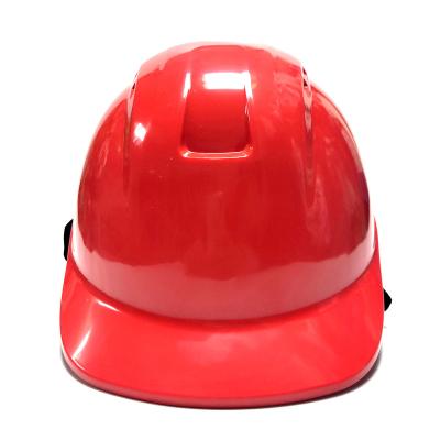 China High Strength Industrial Protection On Sites Outdoor Safety Helmets Thickened Anti - Smash Breathable Safety Helmet for sale