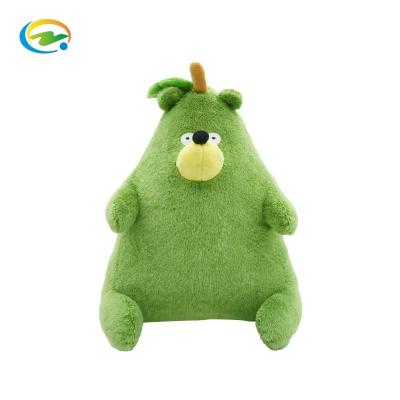 China Customize Customized Avocado Stuffed Fruit Plant 40cm Green Hugging Pillow Soft Plush Toy Samples for sale