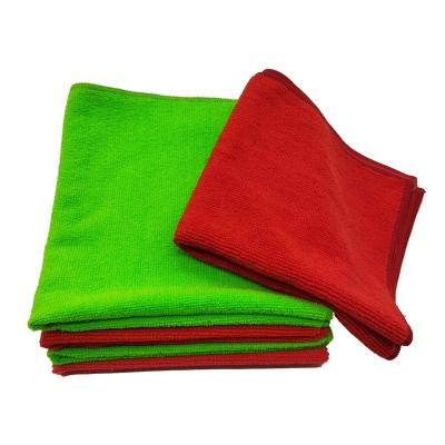 China Multi-Purpose Shop Towel Microfiber Cleaning Cloth 16X16