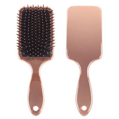 China Fashional Air Cushion Massage Scalp Hair Comb Airbag Hair Fan Electroplating Comb for sale