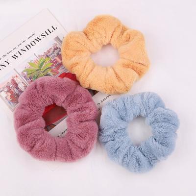 China One Piece Stretch Hair Scrunchies High Set Three Piece Set Classic Printed Hair Accessories for sale