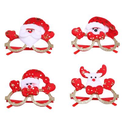 China Anti-wrinkle Other Christmas Decorations Glitter Christmas Party Glasses For Kids for sale