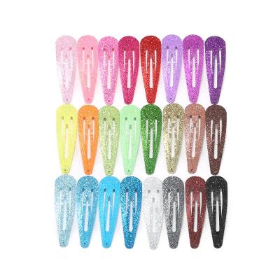 China European and American style glitter BB clip girls new hits water drop clip wholesale for sale