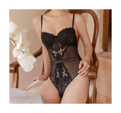 China High Quality Sexy Fashion Women Underwear Lace Fabric Comfortable 2 Pieces Sexy Lingerie Set for sale