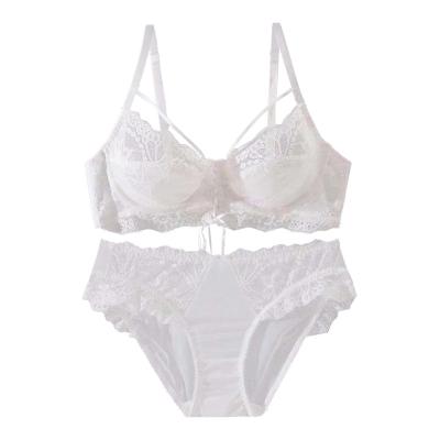 China Gather Together China Manufacture Professional Comfortable Underwear Lace Gather Sexy Lingerie Set for sale