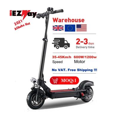 China 2021 Drop Shipping 500W 600W 1200W 48V Electrico Adulto Scooter Dual Motor Adult iEZway Unisex Electric Off Road Scooter for sale